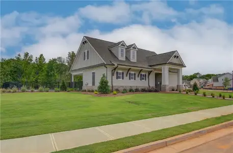 New construction Single-Family house 210 Rosewood Park Dr, Hoschton, GA 30548 plan Brooke UHP - image