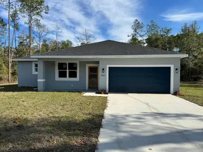 New construction Single-Family house 9999 N Sherman Dr, Citrus Springs, FL 34434 - photo 0