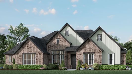 Elevation B | Concept 3009 at Hidden Creek Estates in Van Alstyne, TX by Landsea Homes