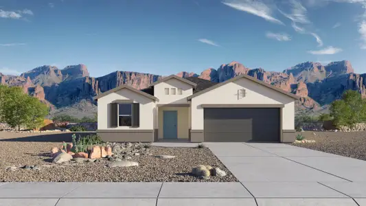 New construction Single-Family house 1539 E Glazier Dr, Casa Grande, AZ 85122 plan Denton - image
