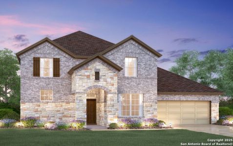 New construction Single-Family house 5011 Estates Oak Wy, San Antonio, TX 78263 Zacate- photo 0
