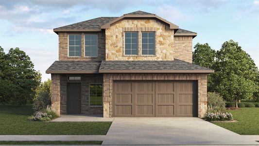 New construction Single-Family house 1319 Crookpost Dr, Princeton, TX 75407 plan Finn - image