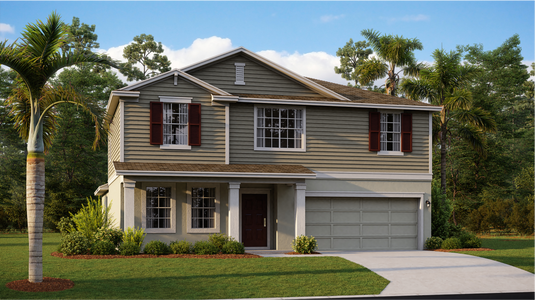 New construction Single-Family house 2009 Myrtle Pine St, Kissimmee, FL 34746 null- photo 0