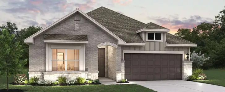 New construction Single-Family house 101 Yale St, Seguin, TX 78155 plan Makenzie - image