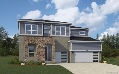 New construction Single-Family house 954 Coal Bank Trl, Castle Rock, CO 80104 plan Wildflower - image