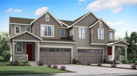 New construction Multi-Family house 8981 Wintertide Court, Parker, CO 80134 - photo 0