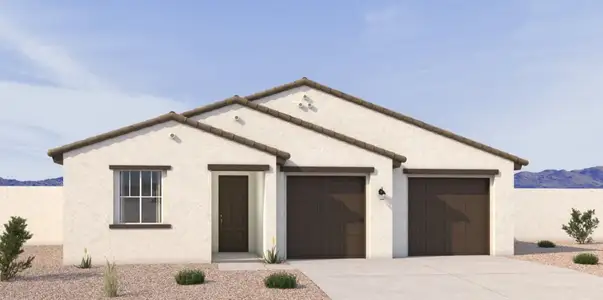 New construction Single-Family house 46999 W Brinder Ln, Maricopa, AZ 85139 plan Ruby - image