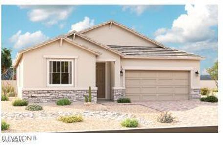 New construction Single-Family house 2670 N 196Th Lane, Buckeye, AZ 85396 Agate- photo 0