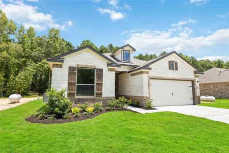 New construction Single-Family house 9526 Tree House Court, Needville, TX 77461 Harrison- photo 0