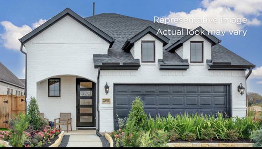 New construction Single-Family house 5227 Yellowstar Ln, Montgomery, TX 77316 plan 3059 Elevation B - image