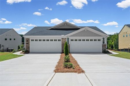 New construction Townhouse house 25 Village Dr, Dawsonville, GA 30534 plan Wembley - image