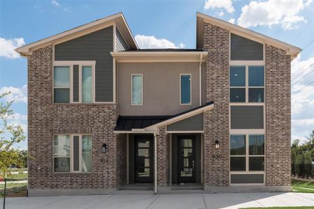New construction Townhouse house 920 Ash Rd, Plano, TX 75075 plan Bristol - image