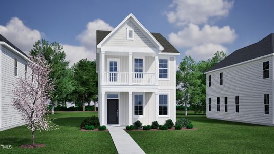 New construction Single-Family house 720 Georgias Landing Pkwy, Unit 11, Raleigh, NC 27603 Bethany- photo 0