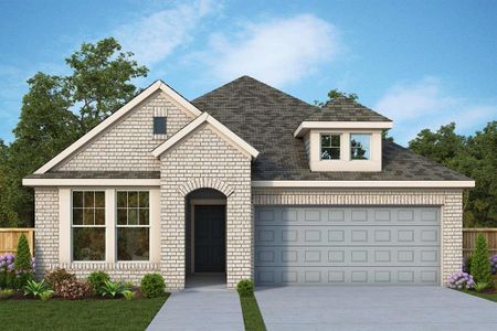 New construction Single-Family house 9015 Caribou Ct, Manvel, TX 77578 The Penmark- photo 0