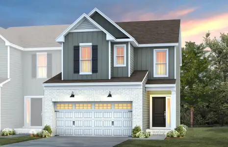 New construction Townhouse house 2425 New Bethel Church Rd, Garner, NC 27529 plan Hayden - image