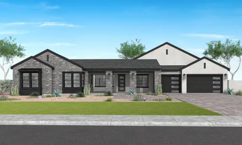 New construction Single-Family house 3563 E Flintlock Dr, Gilbert, AZ 85142 plan Calida Plan 9002 - image