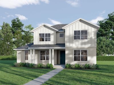 New construction Single-Family house 4521 Flower Fields Trl, Bradenton, FL 34210 plan Tradewind - image