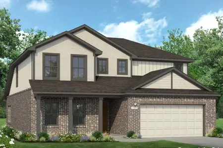 New construction Single-Family house 7960 Kastamonu St, Montgomery, TX 77304 plan Oak Hills 2460 - image