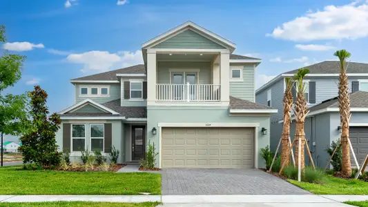 New construction Single-Family house 528 Moon Shell Cir, New Smyrna Beach, FL 32168 plan Barbados - image