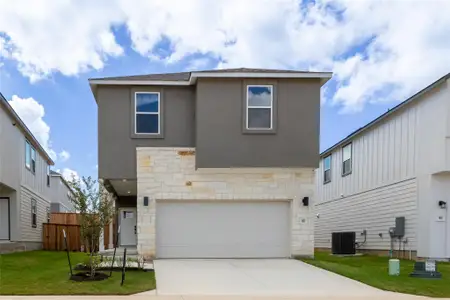 New construction Single-Family house 161 Sycamore Pines Ln, Kyle, TX 78640 Micah- photo 0