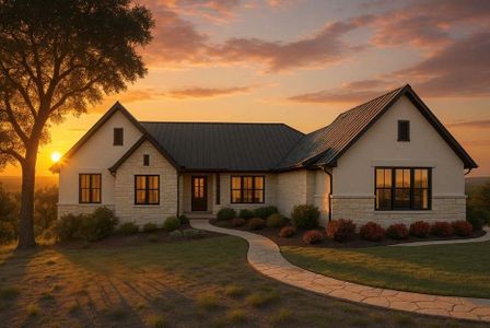 New construction Single-Family house 12 Ridgeway Trl, Johnson City, TX 78636 - image