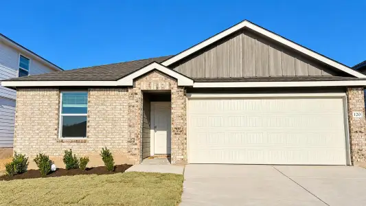 New construction Single-Family house 120 Baby Calf Roping Rd, Jarrell, TX 76537 plan Bradley - image