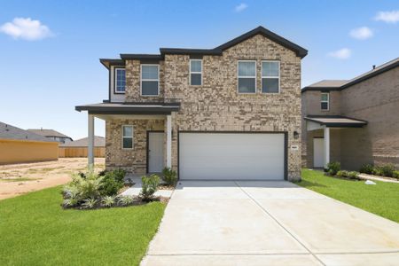 New construction Single-Family house 140 Rising Cedar Ln, Hockley, TX 77447 plan Lexington - image