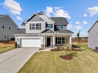 New construction Single-Family house 545 Husketh Rd, Youngsville, NC 27596 Austin- photo 1 1