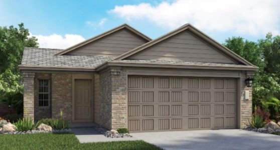 New construction Single-Family house 1090 Soapstone Pass, Maxwell, TX 78666 null- photo 0