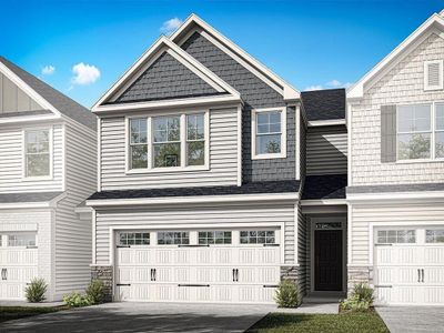 New construction Townhouse house 54 Trace Blf, Dawsonville, GA 30534 plan Southampton - image