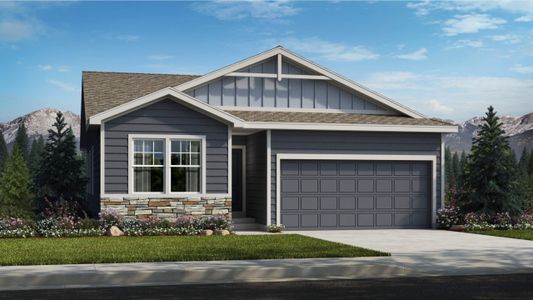 New construction Single-Family house 844 N Bently St, Watkins, CO 80137 plan The Hanover - image