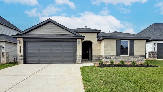 New construction Single-Family house 737 Merit Badge Trl, Conroe, TX 77303 plan Zion - image