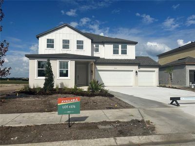 New construction Single-Family house 10050 Hidden Hammock Lp, Parrish, FL 34219 plan Duval - image