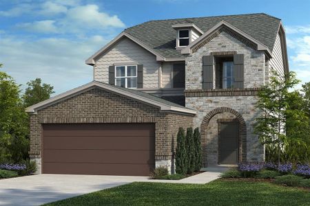 New construction Single-Family house 12421 Oxford Vineyard Ln, Manor, TX 78653 - photo 0