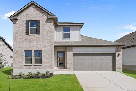 New construction Single-Family house 15611 Doublecreek Dr, San Antonio, TX 78253 plan Martin - image