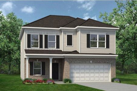 New construction Single-Family house 938 Victoria Heights Dr, Dallas, GA 30132 The Coleman- photo 0