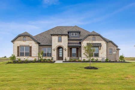 New construction Single-Family house 50 Hunter Pass, Waxahachie, TX 75165 San Marino II- photo 0