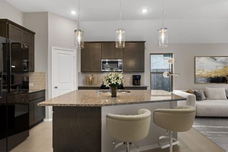 New construction Single-Family house 306 Violet Crown Ln, New Caney, TX 77357 plan Muenster (1593-HV-30) - image 7