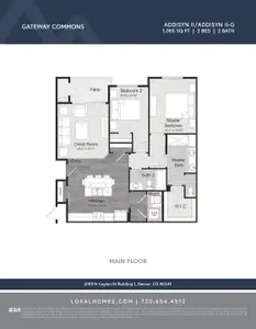 New construction Condo house 6153 N Ceylon St, Unit 303, Denver, CO 80249 plan Addisyn II-G - image 3