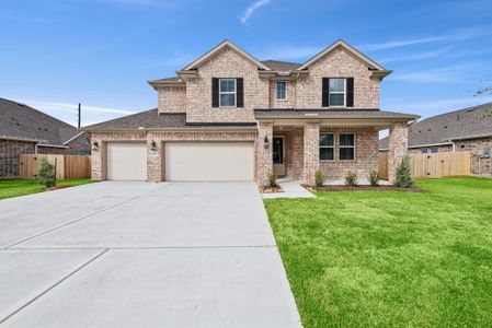 New construction Single-Family house 12115 Willow Way Ave, Mont Belvieu, TX 77535 plan Santa Fe - image