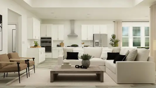 New construction Single-Family house 11385 Flourish Dr, Land O' Lakes, FL 34637 plan Brindley - image