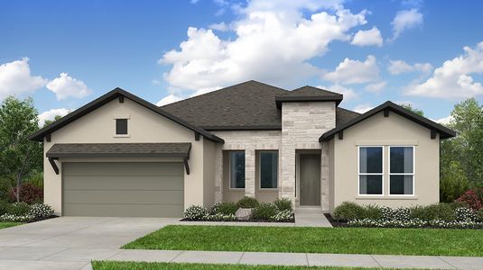 New construction Single-Family house 197 Wild Horse Dr, Cedar Creek, TX 78612 plan Davis - image