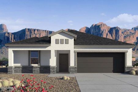 New construction Single-Family house 1555 E Mason Drive, Casa Grande, AZ 85122 Cali- photo 0