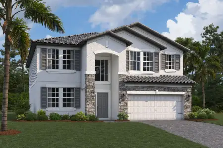 New construction Single-Family house 2081 Drummond Pt, Zephyrhills, FL 33541 plan Sonoma II - image