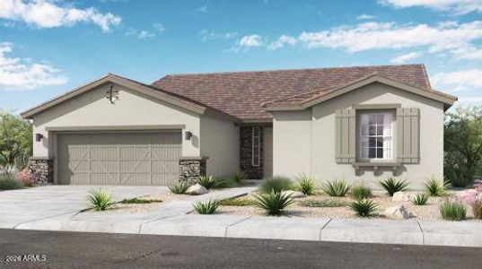 New construction Single-Family house 14333 W Soft Wind Dr, Surprise, AZ 85387 plan 45RM2 - image