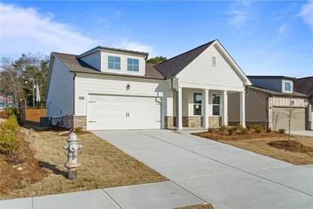 New construction Single-Family house 1762 Juniper Berry Way, Loganville, GA 30052 The Edison A- photo 2 2