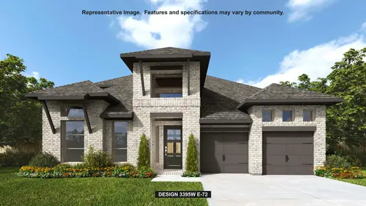 New construction Single-Family house 4726 Cascade Waters Ln, Fulshear, TX 77441 plan 3395W - image