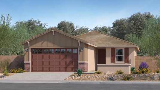 New construction Single-Family house 30227 W Wild Hazel Dr, Buckeye, AZ 85396 plan Bisbee Plan 3565 - image