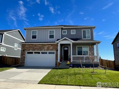 New construction Single-Family house 1756 Vantage Pkwy, Berthoud, CO 80513 HENLEY- photo 0