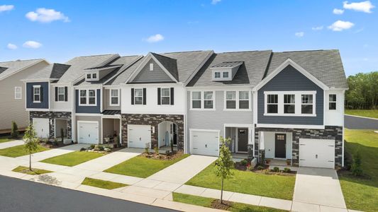 New construction Townhouse house 635 Sefton Park Dr, Zebulon, NC 27597 plan Litchfield - image